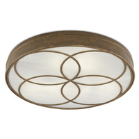 Flush Mount Ceiling Light 32" Width Flush Mount Ceiling Light 32" Width