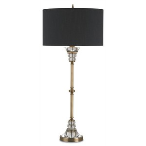 C6818 Encore Table Lamp - Coffe Brass/Clear C6818 Encore Table Lamp - Coffe Brass/Clear
