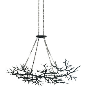 C9007 Rainforest Large Foyer Chandelier Chandelier - Rustic Bronze C9007 Rainforest Large Foyer Chandelier Chandelier - Rustic Bronze