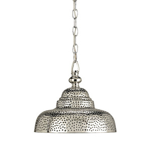 C9114 Lowell Down Light Pendant Light - Nickel C9114 Lowell Down Light Pendant Light - Nickel