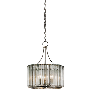 C9293 Bevilacqua Down Light Pendant Light - Silver Leaf C9293 Bevilacqua Down Light Pendant Light - Silver Leaf