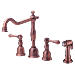 DD422057AC Opulence Two-Handle Kitchen Faucet - Antique Copper DD422057AC Opulence Two-Handle Kitchen Faucet - Antique Copper