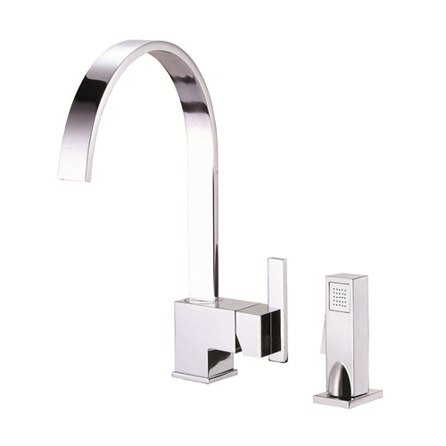 DD401544 Sirius Single Handle Kitchen Faucet - Chrome DD401544 Sirius Single Handle Kitchen Faucet - Chrome