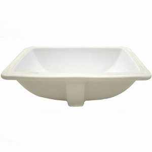 D1402CBN Callensia Undermount Style Bathroom Sink - Biscuit D1402CBN Callensia Undermount Style Bathroom Sink - Biscuit