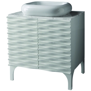 D5243WHG Sophia Vanity Base Bathroom Vanity - High Gloss White D5243WHG Sophia Vanity Base Bathroom Vanity - High Gloss White