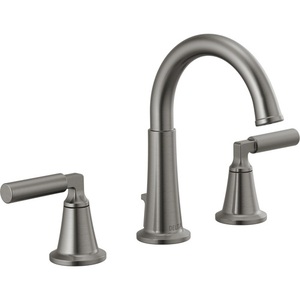 D35548LFKSMPU Bowery 8'' Widespread Bathroom Faucet - Black Stainless D35548LFKSMPU Bowery 8'' Widespread Bathroom Faucet - Black Stainless