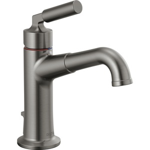 D548LFKSMPU Bowery Single Hole Bathroom Faucet - Black Stainless D548LFKSMPU Bowery Single Hole Bathroom Faucet - Black Stainless