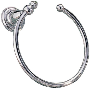 DEL75046 Victorian Towel Ring Bathroom Accessory - Chrome DEL75046 Victorian Towel Ring Bathroom Accessory - Chrome