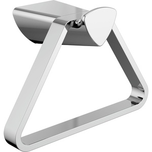 D77446 Zura Towel Ring Bathroom Accessory - Chrome D77446 Zura Towel Ring Bathroom Accessory - Chrome