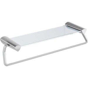 D77480 Zura Vanity Shelf Bathroom Accessory - Chrome D77480 Zura Vanity Shelf Bathroom Accessory - Chrome
