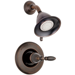 DT14255RBLHP/DR10000UNBX/DH716 Victorian Single Handle Shower Faucet - Venetian Bronze DT14255RBLHP/DR10000UNBX/DH716 Victorian Single Handle Shower Faucet - Venetian Bronze