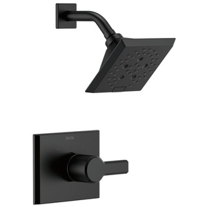DT14299BL/DR10000UNBX Pivotal Single Handle Shower Faucet - Matte Black DT14299BL/DR10000UNBX Pivotal Single Handle Shower Faucet - Matte Black