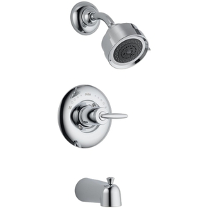 DT14485/DR10000UNBX Grail One Handle Tub & Shower Faucet - Chrome DT14485/DR10000UNBX Grail One Handle Tub & Shower Faucet - Chrome