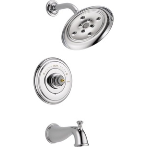 DT14497LHP Cassidy Tub & Shower Faucet Trim Trim Kit - Chrome DT14497LHP Cassidy Tub & Shower Faucet Trim Trim Kit - Chrome