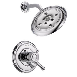 DT17297 Cassidy Shower Faucet Trim Trim Kit - Chrome DT17297 Cassidy Shower Faucet Trim Trim Kit - Chrome