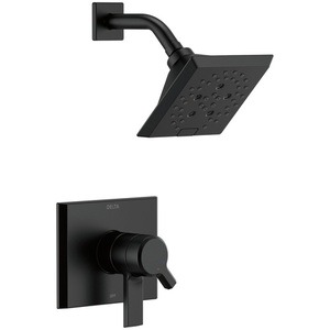DT17299BL/DR10000UNBX Pivotal Single Handle Shower Faucet - Matte Black DT17299BL/DR10000UNBX Pivotal Single Handle Shower Faucet - Matte Black