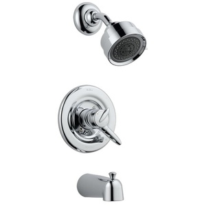DT17485 Grail Tub & Shower Faucet Trim Trim Kit - Chrome DT17485 Grail Tub & Shower Faucet Trim Trim Kit - Chrome