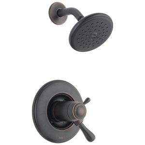 DT17T278RB Lahara Shower Faucet Trim Trim Kit - Venetian Bronze DT17T278RB Lahara Shower Faucet Trim Trim Kit - Venetian Bronze