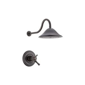 DT17T297RB/DR10000UNBX Cassidy Single Handle Shower Faucet - Venetian Bronze DT17T297RB/DR10000UNBX Cassidy Single Handle Shower Faucet - Venetian Bronze