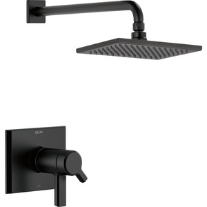 DT17T299BL/DR10000UNBX Pivotal Single Handle Shower Faucet - Matte Black DT17T299BL/DR10000UNBX Pivotal Single Handle Shower Faucet - Matte Black