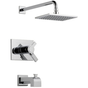 DT17T453WE/DR10000UNBX Vero One Handle Tub & Shower Faucet - Chrome DT17T453WE/DR10000UNBX Vero One Handle Tub & Shower Faucet - Chrome