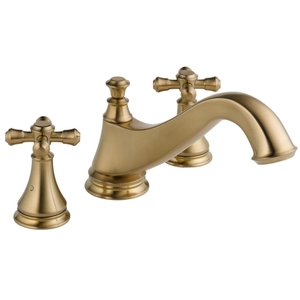 DT2795CZLHP/DR2707/DH695CZ Cassidy Deck Mount Tub Faucet - Brilliance Champagne Bronze DT2795CZLHP/DR2707/DH695CZ Cassidy Deck Mount Tub Faucet - Brilliance Champagne Bronze