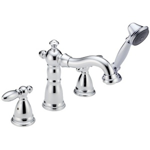 DT4755LHP Victorian Tub Faucet Trim Trim Kit - Chrome DT4755LHP Victorian Tub Faucet Trim Trim Kit - Chrome