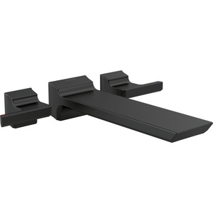 DT5799BLWL/DR3500WL Pivotal Wall Mount Whirlpool Faucet Tub Faucet - Matte Black DT5799BLWL/DR3500WL Pivotal Wall Mount Whirlpool Faucet Tub Faucet - Matte Black