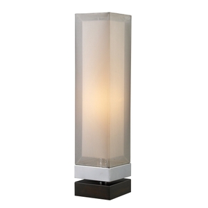 DD1409 Volant Table Lamp - Chrome & Espresso DD1409 Volant Table Lamp - Chrome & Espresso