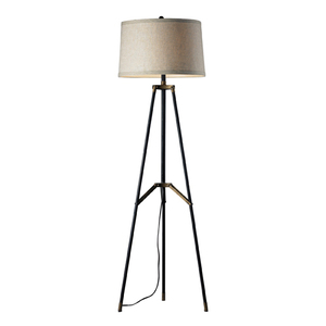 EHD310LED Home Floor Lamp - Restoration Black / Aged Gold EHD310LED Home Floor Lamp - Restoration Black / Aged Gold