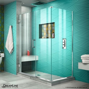 DSHEN2445034001 Unidoor Plus Standard Enclosure Shower Enclosure - Chrome DSHEN2445034001 Unidoor Plus Standard Enclosure Shower Enclosure - Chrome