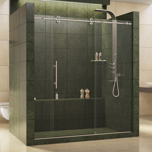 Dshdr6072791207 Shower Door Sliding Shower Door Brushed
