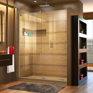 DSHDR1960723L04 Mirage Shower Door - Sliding Shower Door - Brushed Nickel DSHDR1960723L04 Mirage Shower Door - Sliding Shower Door - Brushed Nickel