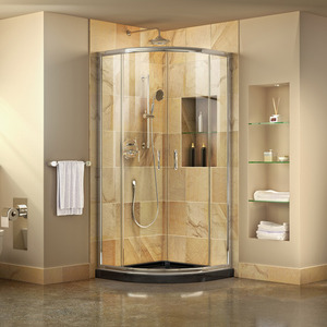 DDL67028901 Prime Standard Enclosure Shower Enclosure - Black / Chrome DDL67028901 Prime Standard Enclosure Shower Enclosure - Black / Chrome