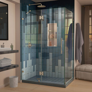 DSHEN133446004 Quatra Standard Enclosure Shower Enclosure - Brushed Nickel DSHEN133446004 Quatra Standard Enclosure Shower Enclosure - Brushed Nickel