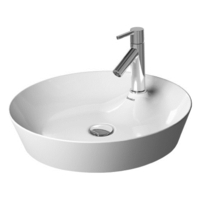 Vessel Style Bathroom Sink 18-7/8'' x 3-7/8'' Vessel Style Bathroom Sink 18-7/8'' x 3-7/8''