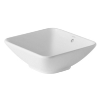 Vessel Style Bathroom Sink 16-5/8'' x 16-5/8'' x 6-1/2 Vessel Style Bathroom Sink 16-5/8'' x 16-5/8'' x 6-1/2