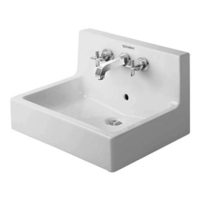 Wall Hung Bathroom Sink 23-5/8'' x 18-1/2'' x 13'' Wall Hung Bathroom Sink 23-5/8'' x 18-1/2'' x 13''