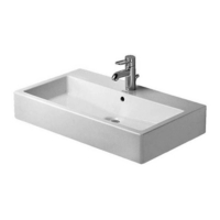 Wall Hung Bathroom Sink 27-1/2'' x 18-1/2'' x 6-1/2'' Wall Hung Bathroom Sink 27-1/2'' x 18-1/2'' x 6-1/2''