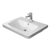 Wall Hung Bathroom Sink 25-5/8'' x 18-7/8'' x 6-1/2'' Wall Hung Bathroom Sink 25-5/8'' x 18-7/8'' x 6-1/2''