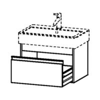 Vanity Base 25-5/8'' x 17-3/8'' x 16-1/8'' Vanity Base 25-5/8'' x 17-3/8'' x 16-1/8''