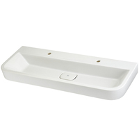 Wall Hung Bathroom Sink 46-3/4'' x 17-7/16'' x 8-9/16'' Wall Hung Bathroom Sink 46-3/4'' x 17-7/16'' x 8-9/16''