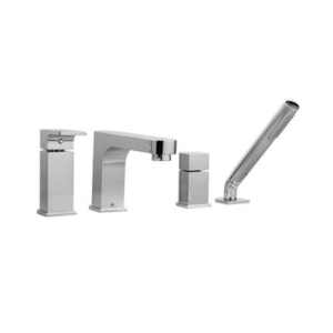DD35109900100 Equility Deck Mount With Handshower Tub Faucet - Chrome DD35109900100 Equility Deck Mount With Handshower Tub Faucet - Chrome