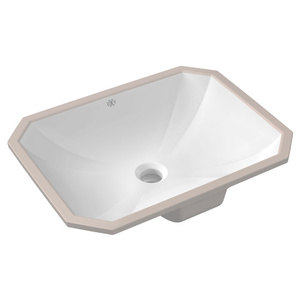 DD20205000415 Belshire Undermount Style Bathroom Sink - Canvas White DD20205000415 Belshire Undermount Style Bathroom Sink - Canvas White