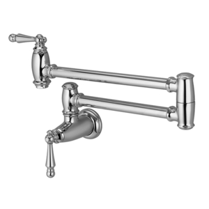 DD35402900100 Victorian Pot Filler Kitchen Faucet - Polished Chrome DD35402900100 Victorian Pot Filler Kitchen Faucet - Polished Chrome