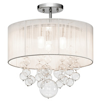 Semi Flush Mount 16" Width