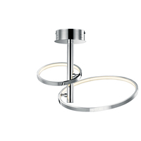 Semi Flush Mount 17-3/4" Width