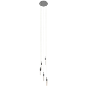 E83203 Kristall Multi Light Pendant Light - Chrome E83203 Kristall Multi Light Pendant Light - Chrome