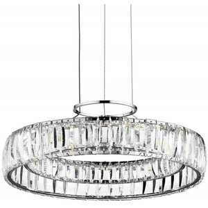 E83624 Annette Down Light Pendant Light - Chrome E83624 Annette Down Light Pendant Light - Chrome