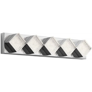 E83714 Gorve 4 or More Bulb Bathroom Lighting - Chrome E83714 Gorve 4 or More Bulb Bathroom Lighting - Chrome